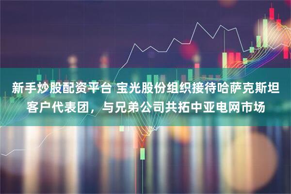 新手炒股配资平台 宝光股份组织接待哈萨克斯坦客户代表团，与兄弟公司共拓中亚电网市场